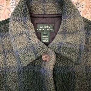 Lauren Ralph Lauren Green Plaid Men's Jacket